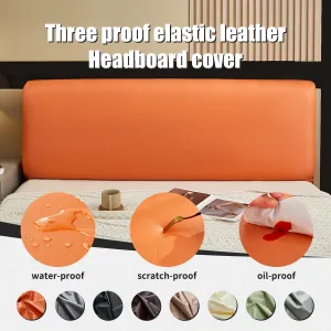 1 PC Leather Headboard Cover Triple Protection for Headboard water-proof scratch-resistant oil-proof Headboard Cover for Bedroom