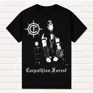Carpathian Forest T-Shirt We're Going To Hell for This Norwegian Black Metal Summer Cotton Men's Women Top Tee Streetwear Casual