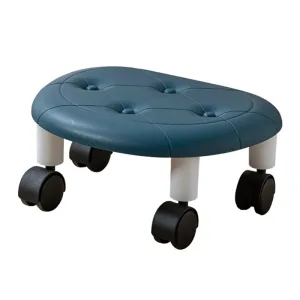 Universal Wheel Stool for Household Use Pulley Low Stool Seat with Wheels CHILDREN'S Multi-functional Stool, round Stool