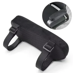 2Pcs Office Chair Parts Arm Pad Memory Foam Armrest Cover Cushion Pads For Home Office Chair Comfortable Elbow Pillow