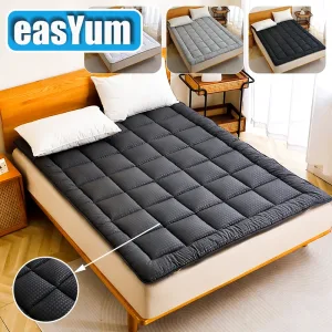 152x203cm 160x200cm 180x200cm Quilted Mattress Pad with Lacing