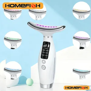 Colorful multi-functional beauty equipment - Neck and face firming device - Portable skin care products - 7 colors