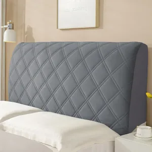 Soft Thickened Bedside Cover Velvet Bedhead Cover Bedside Backrest Cover Universal And Simple Dust Protection Cover