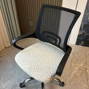 1PC Chair Cover Office Chair Computer Desk Chair Gaming Support Comfy Mesh Adjustable Swivel Rolling Chair Cover
