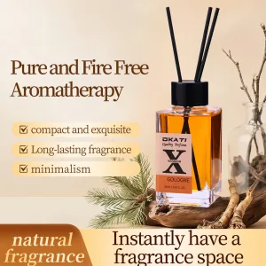 Fireless Aromatherapy Essential Oil Diffuser for Home Use, Long-Lasting Fragrance, Air Freshener, Fragrance Ornament for Car Use