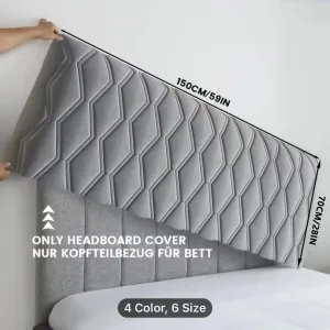 Cotton Warm Bed Headboard Cover Thickened Soft-package Bed spread Backrest Anti-collision Universal Headboard Protective Cover
