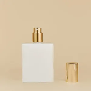 Empty Bottle Black White Glass Bottle Cosmetic Packaging 30ml Spray Bottle For Everyday Carry Beauty Products Personal Use