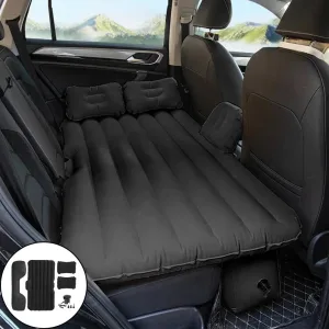 Car Inflatable Bed For Car Travel Inflatable Bed Rear Sleeping Mattress For SUV Car Rear Seat Interior Supplies Camping Access
