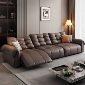 Extendable Electric Recliner Sofa Control Switch Apartments Electric Recliner Sofa Lazy Lounge Banken Woonkamer Furniture Home