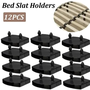 12/20pcs Replacement Fixing Bed Slat Caps Securing Firm Bed Slat Holder Center Cap Holder 12/20pcs