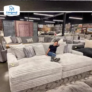 Design Filler Living Room Sofas European Beige Luxury Floor Compressed Sofas Puffs Recliner Modern Divani Soggiorno Furniture