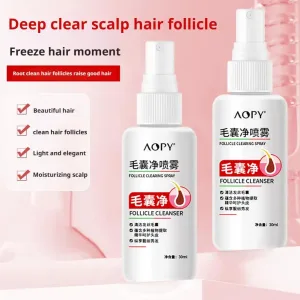 Hair Scalp Treatment Spray Anti Loss Scalp Cleaning Care Hair Products Oil Beauty Serum Control Itching Dandruff Remove Rep C2B1