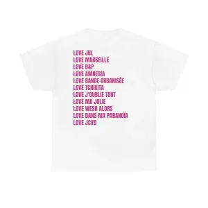 New Maillot Jul T Shirt Summer Cotton Men's Women Top Tee Short Sleeve Streetwear Loose Casual Trendy Oversized Clothing Vintage