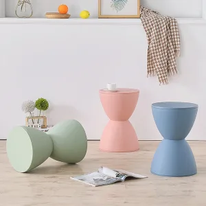 Hallway Ottoman Living Room Furniture Minimalist Storage Pouf Footstool Shoe Changing Pouf Thickened Plastic Waiting Stool
