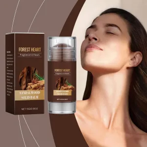 Sandalwood Solid Perfume For Men Natural Plant Extracts Long-lasting Fragrance Portable Design Odor Remover Charming Body S L8T3