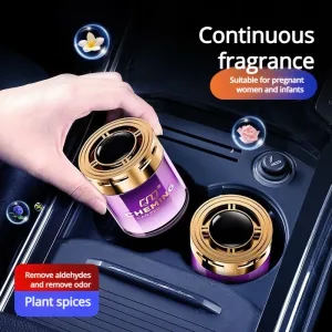 High-end car perfume solid scented cream shell, long-lasting fragrance, premium car accessory, new style car fragrance, high-end