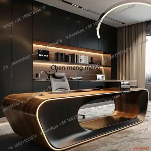 Modern simplicity light luxury and high end feel room offices office desks and workstations Room desks Computer desk