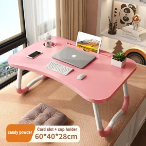 Laptop table bed desk foldable table study table