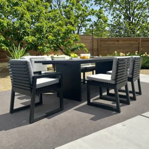 Hotel Modern Aluminum Outdoor Furniture Villa Garden Sofa Set Durable Patio Furniture Set Resort Luxury Outdoor Garden Use