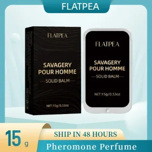 15g Men Solid Perfume Long-Lasting Woody Scented Pocket Fragrance Balm Portable Body Cream Deodorizing Freshness Cream Man Gifts