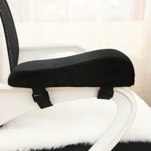 Office Game Chair Armrest Pad Elbow Pillow Comfortable Support Cushion PU Foam Inner Core Sofa Cushion for Home Armrest Mat