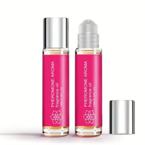Women's Rollerball Perfume 10ml - Strawberry, Musk, Floral-Fruity Scent Pocket-Size & Travel Size, An Ideal Gift for Girlfriends