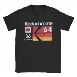 Crazy Kodak T-Shirt Men's and Women's Casual Semi-Retail Crew Neck Cotton T-Shirt Unisex Fashion Street Comfort Top