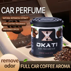 English Version X Aromatherapy Solid Essential Oil Car Fragrance Balm Air Freshener Car Perfume Balm Aromatherapy Deodorizer