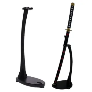 Vertical Sword Shelf Support Sabre Display Stand Japanese Katana Rack Sword Holder Sabre Schwert Bracket Home Organizer Decor