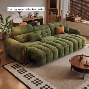 Extendeble Adults Electric Sofa Green Bed Loveseat Armchair Electric Sofas Floor Living Room Muebles Para El Hogar Furnitures