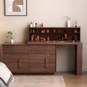 Small Room Decor Vanity Table Drawer No Mirror Modern Bedroom Vanity Table Makeup Vintage Luxury Coiffeuse De Chambre Dressers